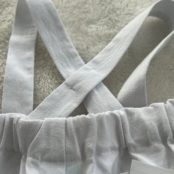 Edgehill Collection NB Suspenders Shorts set Royal Family Sage top, suspenders - Picture 9 of 11